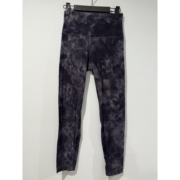 Lululemon Align High Rise Leggings Womens 6 Graphite Gray Athleisure Travel - Picture 1 of 7